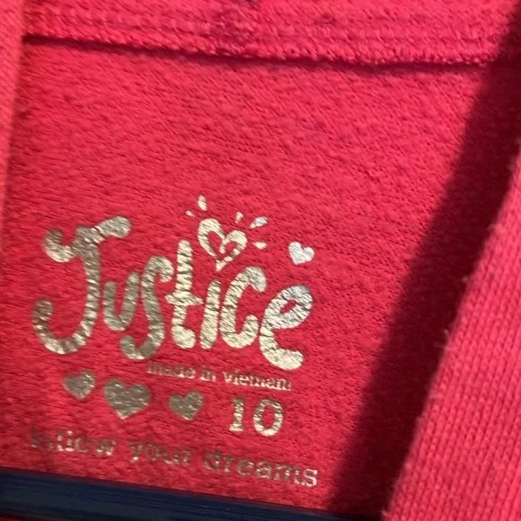 Justice Hoops Basketball Zip Up Hoody - Picture 3 of 4